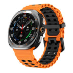 For Galaxy Watch9 / 8 / 8 Classic / Orange Black