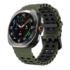 For Galaxy Watch9 / 8 / 8 Classic / Army Green Black