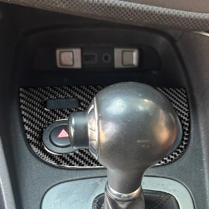 Carbon Fiber Car Water Cup Panel Decorative Sticker for SEAT Leon 2005-2012, Water Cup Panel, Left Driver, Water Cup Panel, Right Driver