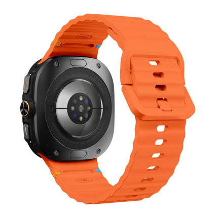 xDfind Wave Stitching Silicone Watch Band, For Galaxy Watch Ultra2 2026 / 2025 / 1 2024
