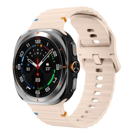 xDfind Wave Stitching Silicone Watch Band, For Galaxy Watch Ultra2 2026 / 2025 / 1 2024