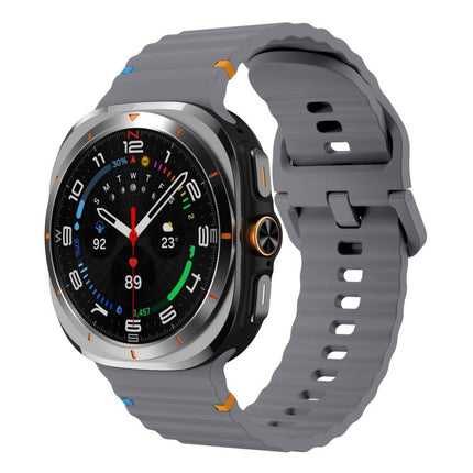 xDfind Wave Stitching Silicone Watch Band, For Galaxy Watch Ultra2 2026 / 2025 / 1 2024