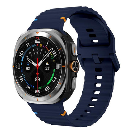 xDfind Wave Stitching Silicone Watch Band, For Galaxy Watch Ultra2 2026 / 2025 / 1 2024