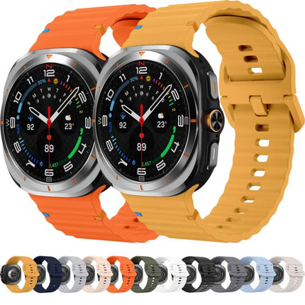xDfind Wave Stitching Silicone Watch Band, For Galaxy Watch Ultra2 2026 / 2025 / 1 2024