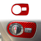 Headlight Switch Panel, Left Driver / Red