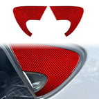 Rear Triangle Window / Red