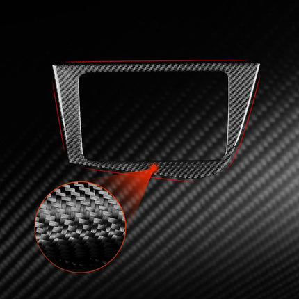 Carbon Fiber Car Center Console Panel Decorative Sticker for SEAT Leon 2005-2012, Center Console Panel, Left Driver, Center Console Panel, Right Driver