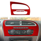 Center Console Air Conditioner Panel, Left Driver / Red