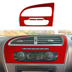 Center Console Air Conditioner Panel, Right Driver / Red
