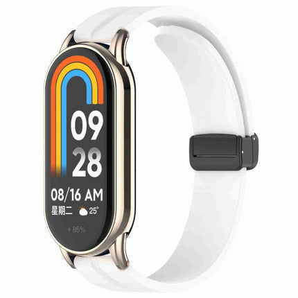 xDfind Folding Buckle Silicone Watch Band, 12mm