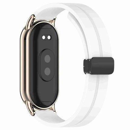 xDfind Folding Buckle Silicone Watch Band, 12mm