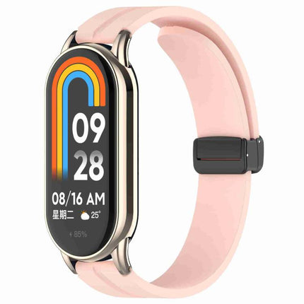 xDfind Folding Buckle Silicone Watch Band, 12mm