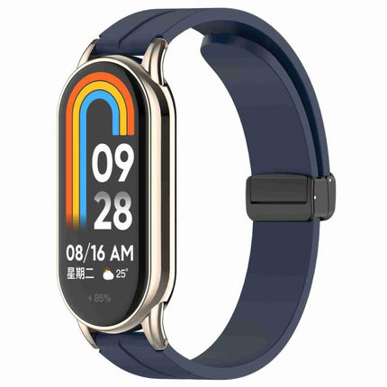 xDfind Folding Buckle Silicone Watch Band, 12mm
