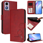 For Motorola Moto E14 / G04 / G04s / G24 / Wine Red