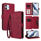 For iPhone 12 mini / Wine Red