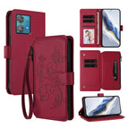 For Motorola Edge 40 Neo 5G / Wine Red