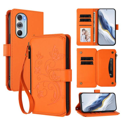 Butterfly Love Flower Multi-card Zipper Wallet Leather Phone Case, For Motorola Moto G22 4G / E32s, For Motorola Edge X30 5G / S30 Pro, For Motorola Edge 2022 / 5G UW 2022
