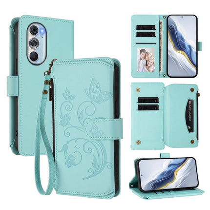 Butterfly Love Flower Multi-card Zipper Wallet Leather Phone Case, For Motorola Moto G22 4G / E32s, For Motorola Edge X30 5G / S30 Pro, For Motorola Edge 2022 / 5G UW 2022