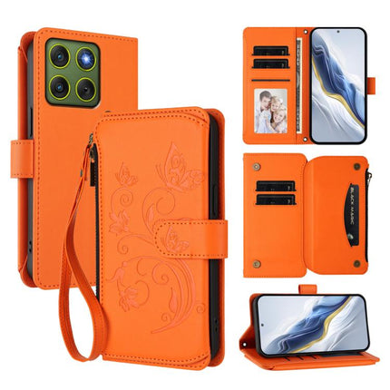 Butterfly Love Flower Multi-card Zipper Wallet Leather Phone Case, For Motorola Moto X70 Air / Edge 70 5G, For Motorola Moto G06 4G, For Motorola Edge 60 Pro / 60s Pro