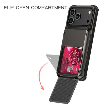 Scratch-Resistant Shockproof Heavy Duty Rugged Armor Phone Case, For iPhone 17 Pro