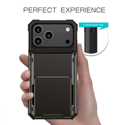 Scratch-Resistant Shockproof Heavy Duty Rugged Armor Phone Case, For iPhone 18 Pro, For iPhone 18 Pro Max, For iPhone 17 Pro Max