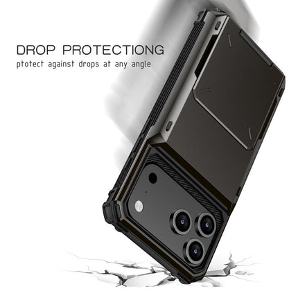 Scratch-Resistant Shockproof Heavy Duty Rugged Armor Phone Case, For iPhone 18 Pro, For iPhone 18 Pro Max, For iPhone 17 Pro Max