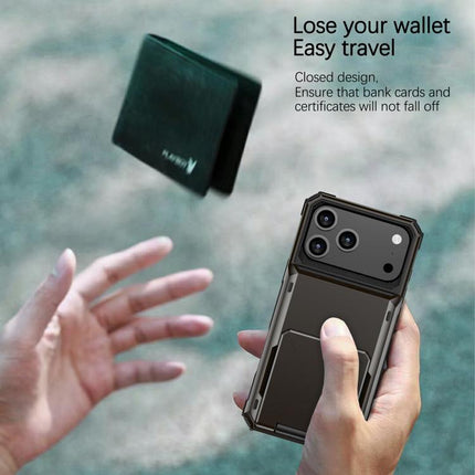 Scratch-Resistant Shockproof Heavy Duty Rugged Armor Phone Case, For iPhone 18 Pro, For iPhone 18 Pro Max, For iPhone 17 Pro Max