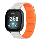 For Fitbit Versa 4 / 3 / Sense 2 / Sense / Starlight Orange