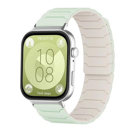 xDfind Magnetic Silicone Watch Band, For Huawei Watch Fit4 / Fit4 Pro / Fit3