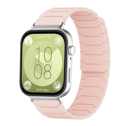 xDfind Magnetic Silicone Watch Band, For Huawei Watch Fit4 / Fit4 Pro / Fit3