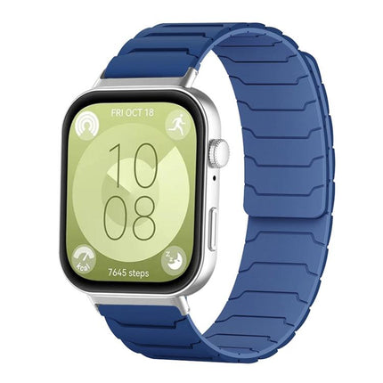 xDfind Magnetic Silicone Watch Band, For Huawei Watch Fit4 / Fit4 Pro / Fit3