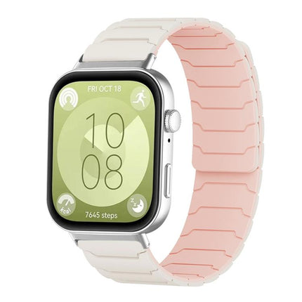 xDfind Magnetic Silicone Watch Band, For Huawei Watch Fit4 / Fit4 Pro / Fit3