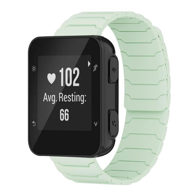 xDfind Magnetic Silicone Watch Band, For Garmin Forerunner 35/30/35J 20mm