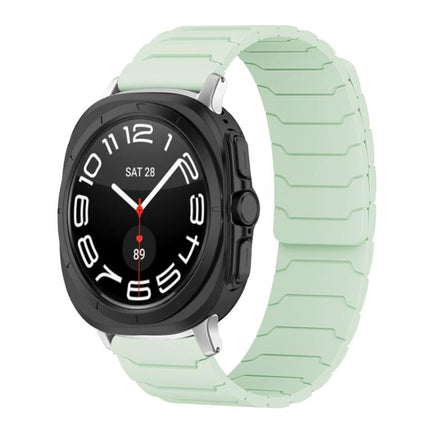 xDfind Magnetic Silicone Watch Band, For Samsung Galaxy Watch Ultra / Ultra 2025, For Samsung Galaxy Watch8 / 8 Classic