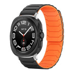 For Samsung Galaxy Watch Ultra / Ultra 2025 / Black Orange