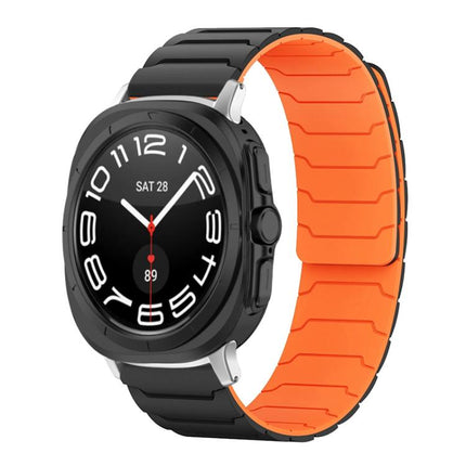 xDfind Magnetic Silicone Watch Band, For Samsung Galaxy Watch Ultra / Ultra 2025, For Samsung Galaxy Watch8 / 8 Classic