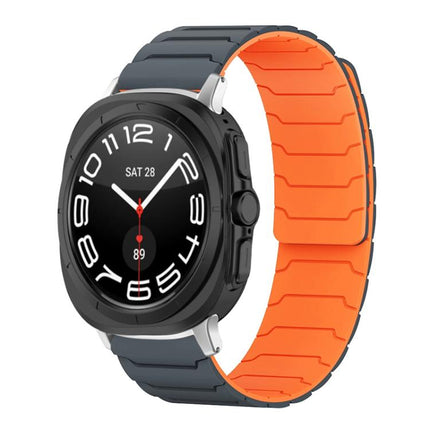 xDfind Magnetic Silicone Watch Band, For Samsung Galaxy Watch Ultra / Ultra 2025, For Samsung Galaxy Watch8 / 8 Classic