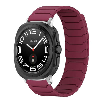xDfind Magnetic Silicone Watch Band, For Samsung Galaxy Watch Ultra / Ultra 2025, For Samsung Galaxy Watch8 / 8 Classic