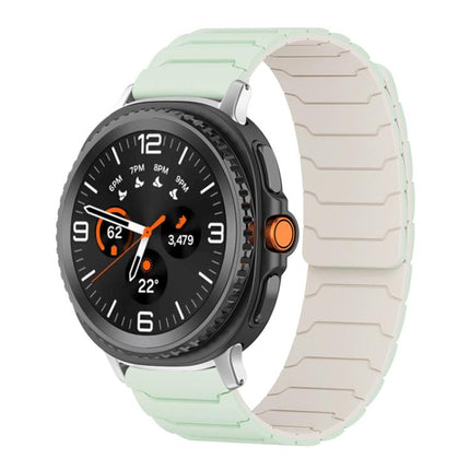 xDfind Magnetic Silicone Watch Band, For Samsung Galaxy Watch Ultra / Ultra 2025, For Samsung Galaxy Watch8 / 8 Classic