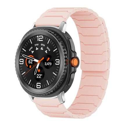 xDfind Magnetic Silicone Watch Band, For Samsung Galaxy Watch Ultra / Ultra 2025, For Samsung Galaxy Watch8 / 8 Classic