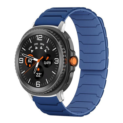 xDfind Magnetic Silicone Watch Band, For Samsung Galaxy Watch Ultra / Ultra 2025, For Samsung Galaxy Watch8 / 8 Classic