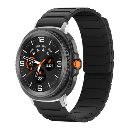 xDfind Magnetic Silicone Watch Band, For Samsung Galaxy Watch Ultra / Ultra 2025, For Samsung Galaxy Watch8 / 8 Classic