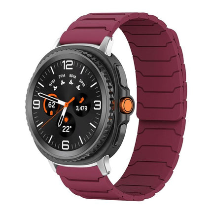 xDfind Magnetic Silicone Watch Band, For Samsung Galaxy Watch Ultra / Ultra 2025, For Samsung Galaxy Watch8 / 8 Classic