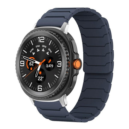xDfind Magnetic Silicone Watch Band, For Samsung Galaxy Watch Ultra / Ultra 2025, For Samsung Galaxy Watch8 / 8 Classic