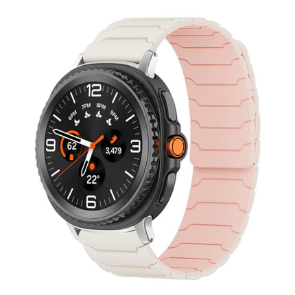 xDfind Magnetic Silicone Watch Band, For Samsung Galaxy Watch Ultra / Ultra 2025, For Samsung Galaxy Watch8 / 8 Classic