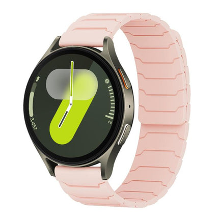 xDfind Magnetic Silicone Watch Band, For Samsung Galaxy Watch 7 / 6 / 5 / FE