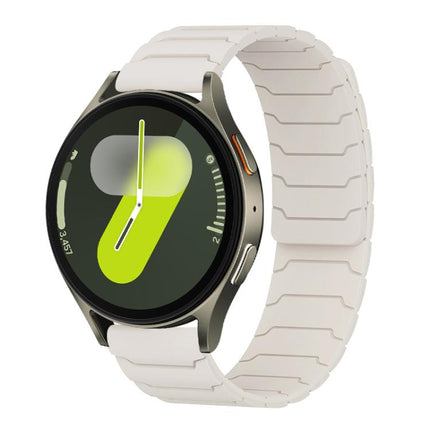 xDfind Magnetic Silicone Watch Band, For Samsung Galaxy Watch 7 / 6 / 5 / FE