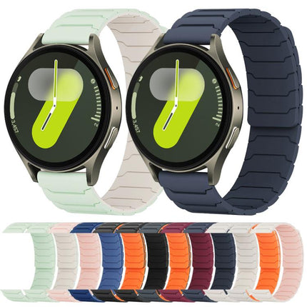 xDfind Magnetic Silicone Watch Band, For Samsung Galaxy Watch 7 / 6 / 5 / FE