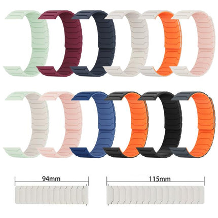 xDfind Magnetic Silicone Watch Band, For Samsung Galaxy Watch Ultra / Ultra 2025, For Samsung Galaxy Watch8 / 8 Classic