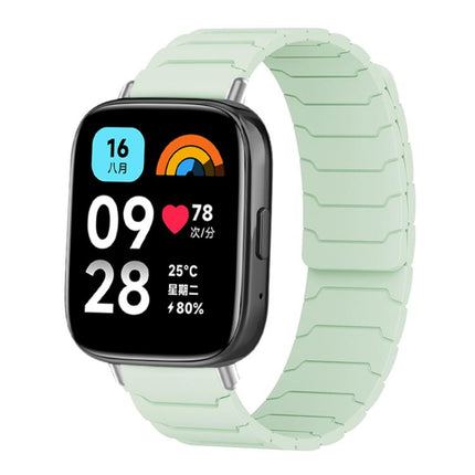 xDfind Magnetic Silicone Watch Band, For Xiaomi Band 10 Pro/9 Pro/Redmi Watch 6/5/4, For Redmi Watch 3 Active / Watch 3 Lite